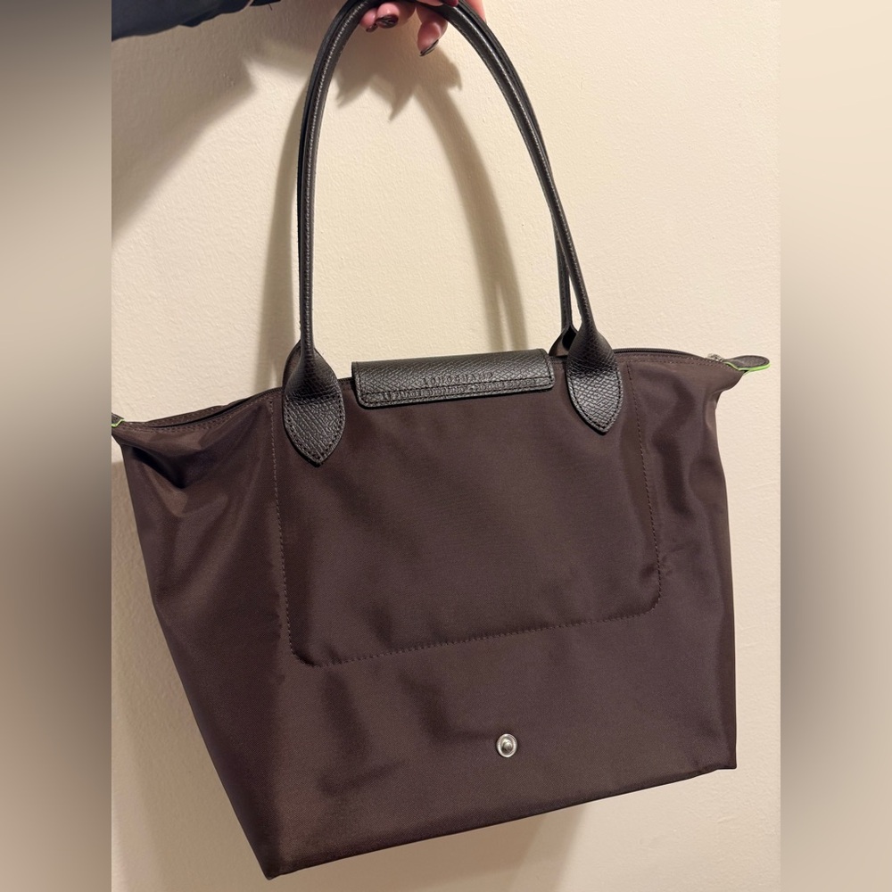 Longchamp Le Pliage Mocha Tote - Picture 2 of 9